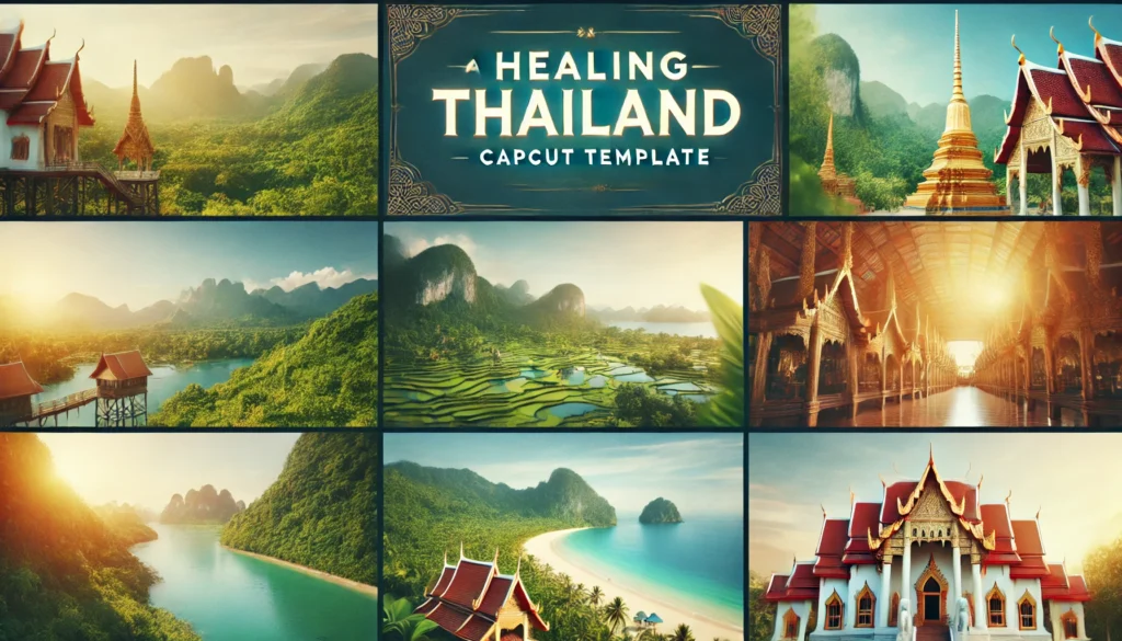 Healing thailand Capcut Template